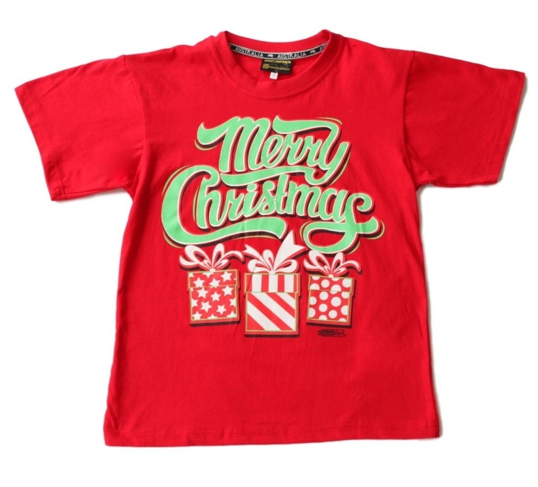 Adult Mens Womens Christmas Xmas T Shirt Unisex Tee 100% Cotton Red ...