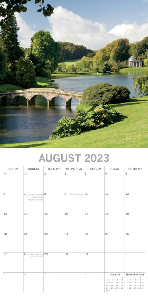 Wiltshire - 2023 Square Wall Calendar 16 month by Gifted Stationery