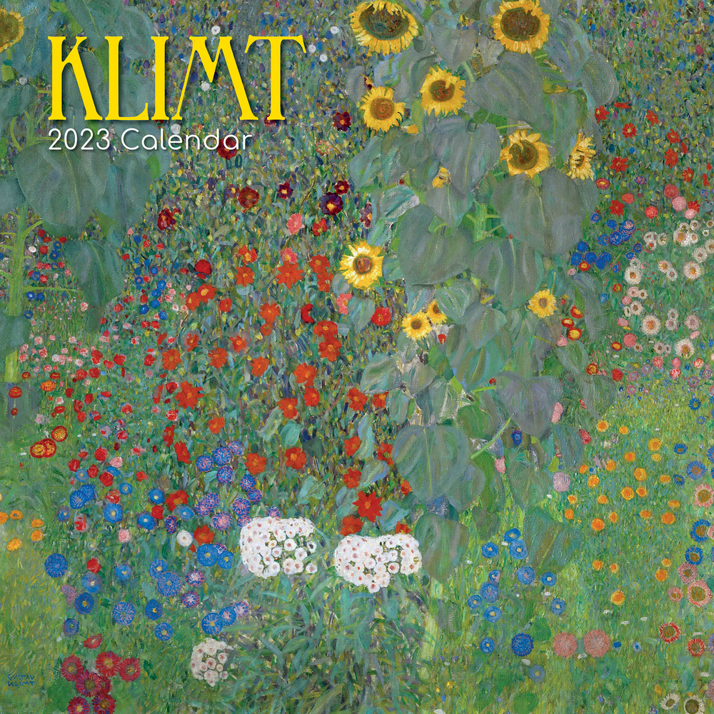 Klimt - 2023 Square Wall Calendar 16 month by Gifted Stationery