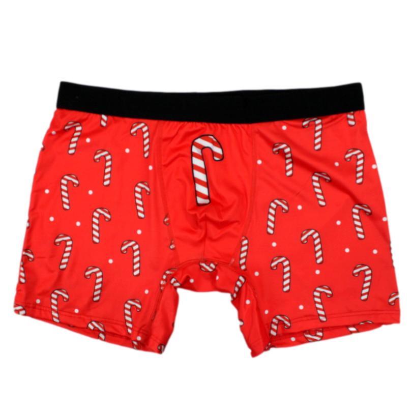 Men's Christmas Underwear Novelty Funny Cheeky Boxer Shorts Briefs ...
