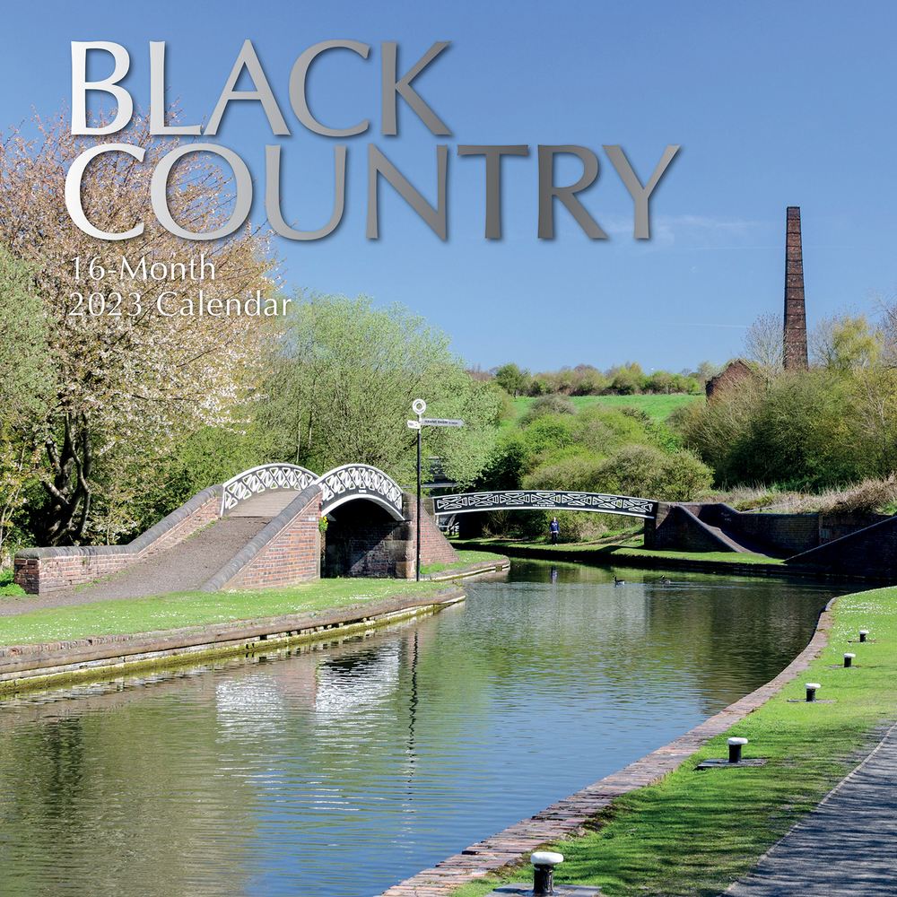 Black Country - 2023 Square Wall Calendar 16 month by Gifted Stationery