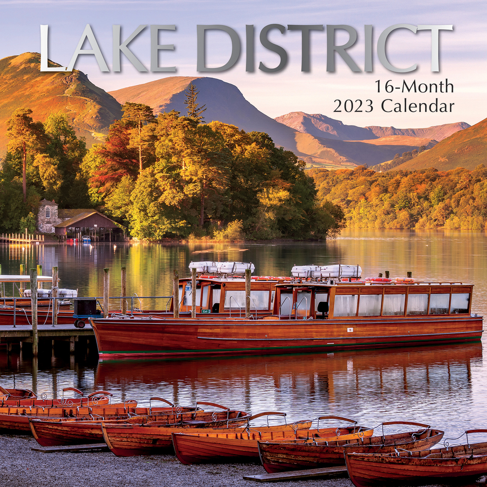 Lake District 2023 Square Wall Calendar 16 month by Gifted Stationery