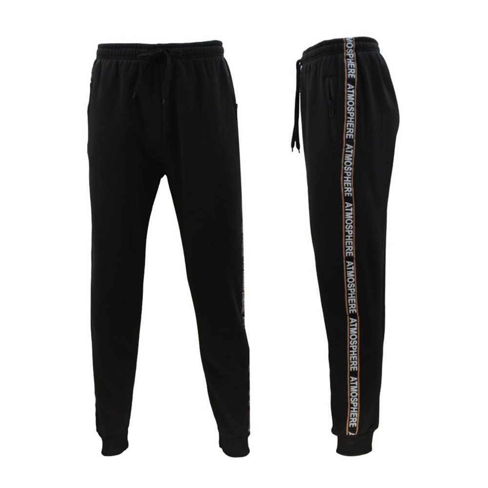 FIL Men's Fleece Track Pants Joggers Sweatpants Tracksuit Trackies  ATMOSPHERE