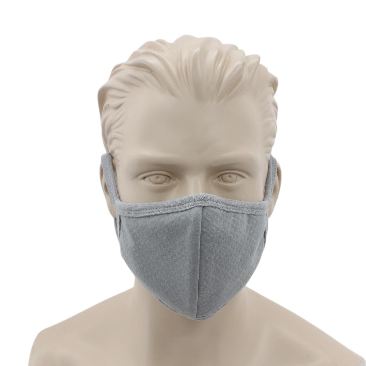 Fil Reusable Cloth Cotton Face Mask 3 Layers Fitted Fabric Washable Adult Unisex Ebay 9389