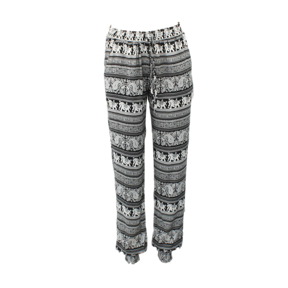 elephant print joggers