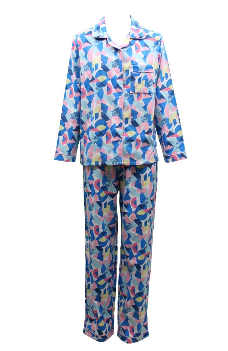 NEW Women's Ladies Cotton Flannelette Pajamas Pyjamas PJ Set Two Piece