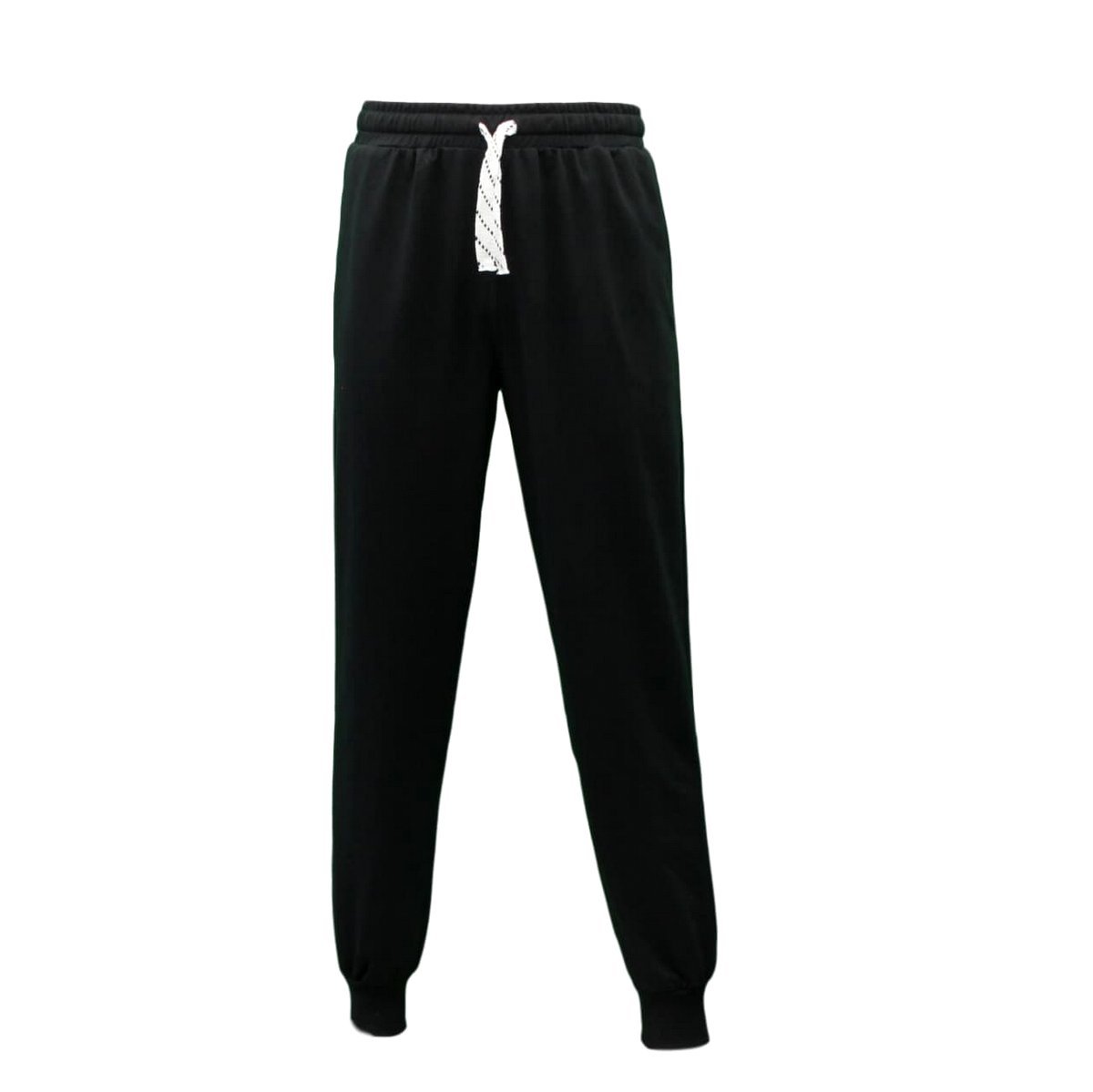 plain white track pants