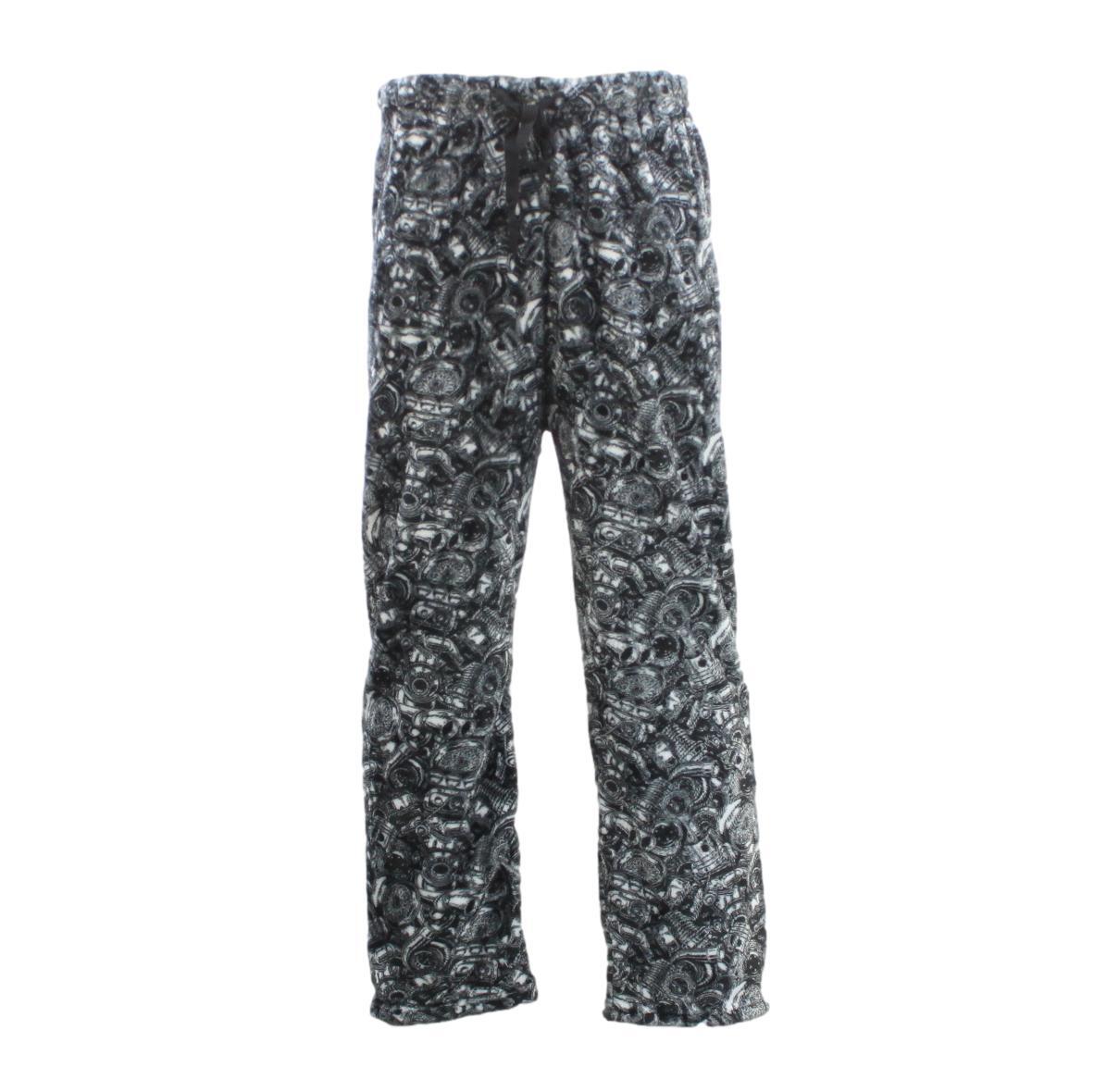 Soft Plush Pajama Pants - Grey