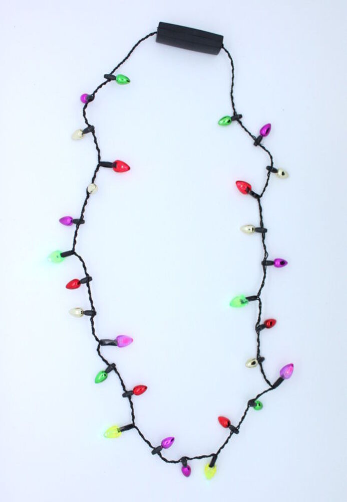 Christmas Flashing Necklace - Creative Minds