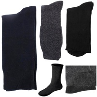 1/6pairs Diabetic Loose Top Non Elastic Cotton Medical Circulation Comfort Socks