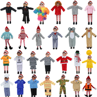 Christmas Elf Behavin' Badly Naughty Elves Outfit Jacket Coat Clothes Costumes