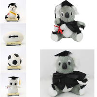 Graduation Well Wish Signature Message Bear Guestbook w Marker Personalised Gift