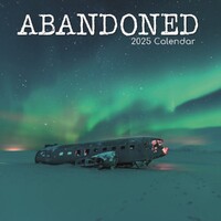 Abandoned - 2025 Square Wall Calendar 16 month by Gifted Stationery