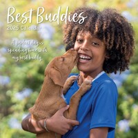 Best Buddies - 2025 Square Wall Calendar 16 month by Gifted Stationery