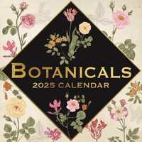 Botanicals - 2025 Square Wall Calendar 16 month by Gifted Stationery