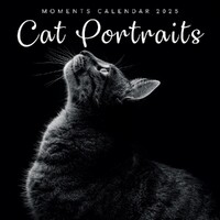 Cat Portraits - 2025 Square Wall Calendar 16 month by Gifted Stationery