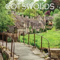 Cotswolds - 2025 Square Wall Calendar 16 month by Gifted Stationery