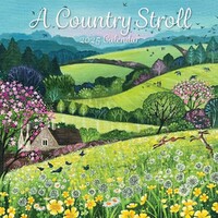 A Country Stroll - 2025 Square Wall Calendar 16 month by Gifted Stationery