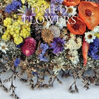 Dried Flowers - 2025 Square Wall Calendar 16 month by Gifted Stationery