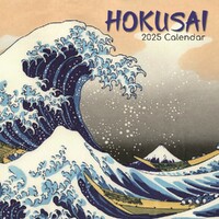 Hokusai - 2025 Square Wall Calendar 16 month by Gifted Stationery