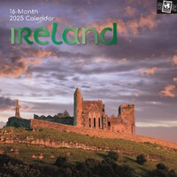 Ireland - 2025 Square Wall Calendar 16 month by Gifted Stationery