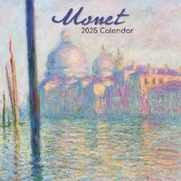 Monet - 2025 Square Wall Calendar 16 month by Gifted Stationery