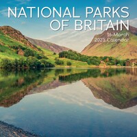 National Parks of Britain - 2025 Wall Calendar 16 month by Gifted Stationery