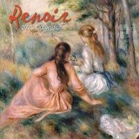 Renoir - 2025 Square Wall Calendar 16 month by Gifted Stationery