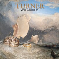 Turner - 2025 Square Wall Calendar 16 month by Gifted Stationery