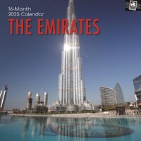 The Emirates - 2025 Square Wall Calendar 16 month by Gifted Stationery