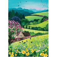 A Country Stroll - 2025 Diary Planner A5 Padded Cover by The Gifted Stationery