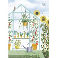 In the Garden - 2025 Diary Planner A5 Padded Cover by The Gifted Stationery