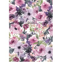 Lilac Blush - 2025 Diary Planner A5 Padded Cover by The Gifted Stationery