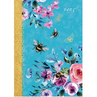 Queen Bee - 2025 Diary Planner A5 Padded Cover by The Gifted Stationery