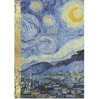 Van Gogh - 2025 Diary Planner A5 Padded Cover by The Gifted Stationery