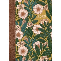 Vintage Flora - 2025 Diary Planner A5 Padded Cover by The Gifted Stationery