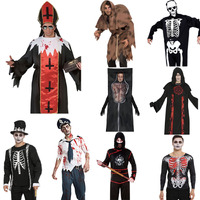 Mens Adult Halloween Costume Horror Zombie Dress up Cosplay Party