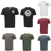 FIL Men's Cotton Casual Crew Neck T-shirt Top Short Sleeve Tee - Vintage