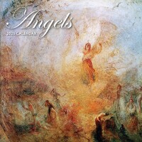 Angels - 2025 Square Wall Calendar 16 month by Red Robin