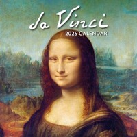 Da Vinci - 2025 Square Wall Calendar 16 month by Red Robin