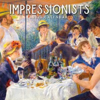 Impressionists - 2025 Square Wall Calendar 16 month by Red Robin