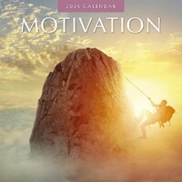 Motivation - 2025 Square Wall Calendar 16 month by Red Robin