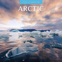 Arctic - 2025 Square Wall Calendar 16 month by Red Robin