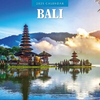 Bali - 2025 Square Wall Calendar 16 month by Red Robin