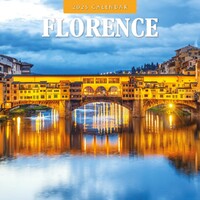 Florence - 2025 Square Wall Calendar 16 month by Red Robin