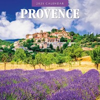 Provence  - 2025 Square Wall Calendar 16 month by Red Robin