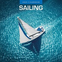 Sailing - 2025 Square Wall Calendar 16 month by Red Robin