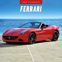 Ferrari - 2025 Square Wall Calendar 16 month by Red Robin