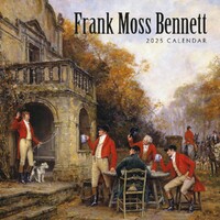 Frank Moss Bennett - 2025 Square Wall Calendar 16 month by Red Robin