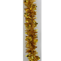 5x Luxury Christmas Tinsel Garland - Gold Mixed (2M)